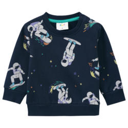 Baby Sweatshirt mit Astronauten-Allover (Nur online)