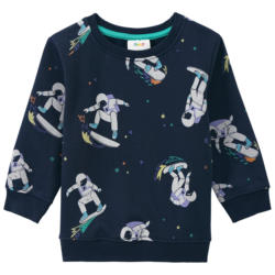 Jungen Sweatshirt mit Weltraum-Print (Nur online)