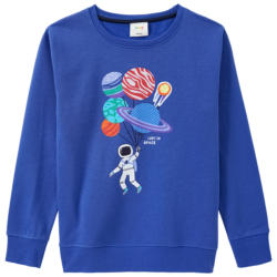 Jungen Sweatshirt mit Weltraum-Print (Nur online)