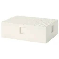 BYGGLEK LEGO® кутия с капак, 35x26x12 см