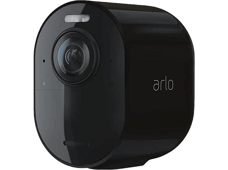 Arlo Arlo Ultra 2, Add-on Kamera Überwachungskamera (Anzahl Kameras: 1, für Innen + Außen, Nachtsichtfunktion, Akkubetrieb, Schwarz)