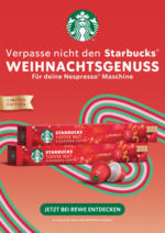 Rewe STARBUCKS®: Weihnachtsgenuss für zuhause. - bis 08.12.2024