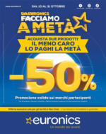 Euronics Facciamo a metà - al 31.10.2024