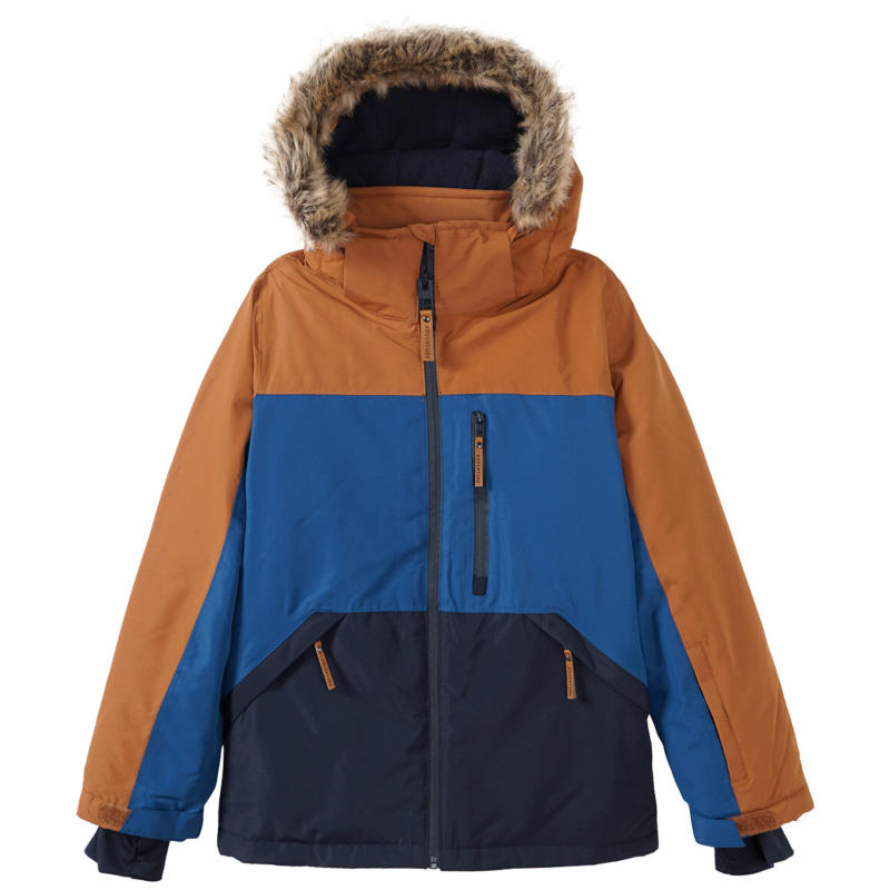 Jungen Schneejacke mit Farbteilern (Nur online)