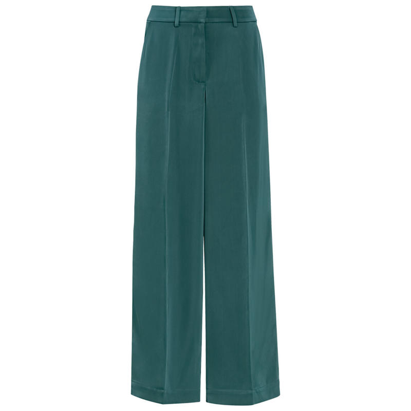 Damen Palazzo-Hose in Satin-Optik (Nur online)