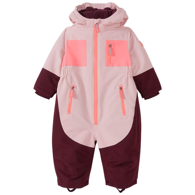 Baby Schneeoverall mit Farbteilern (Nur online)