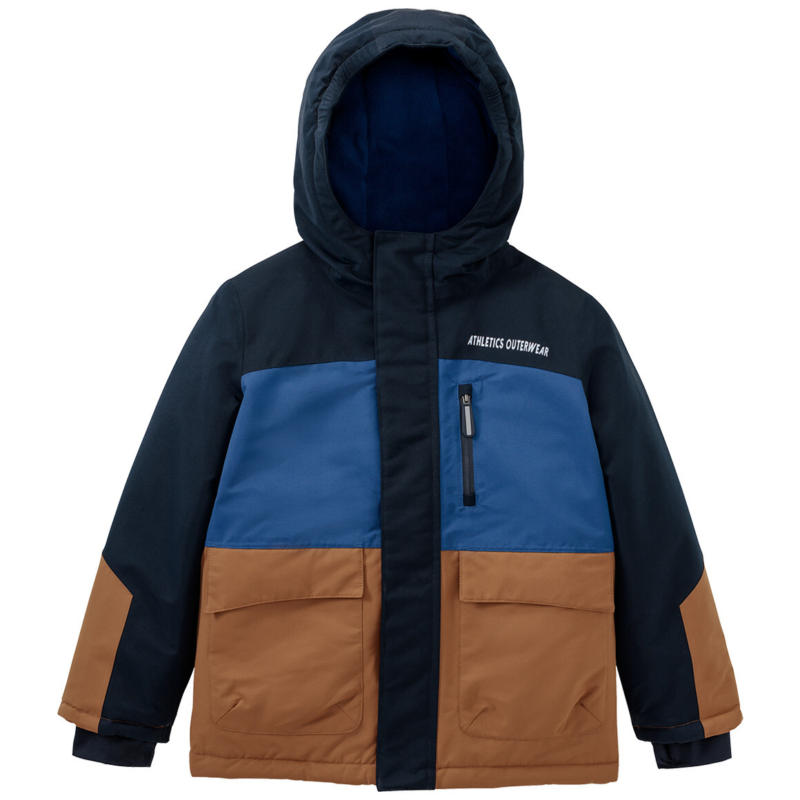 Jungen Schneejacke mit drei Taschen