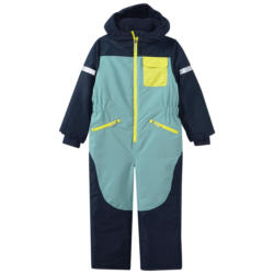 Jungen Schneeoverall mit Farbteilern