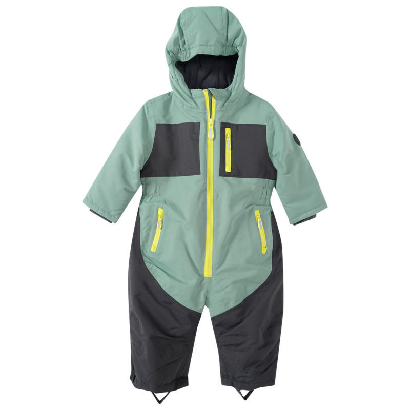 Baby Schneeoverall mit Farbteilern (Nur online)