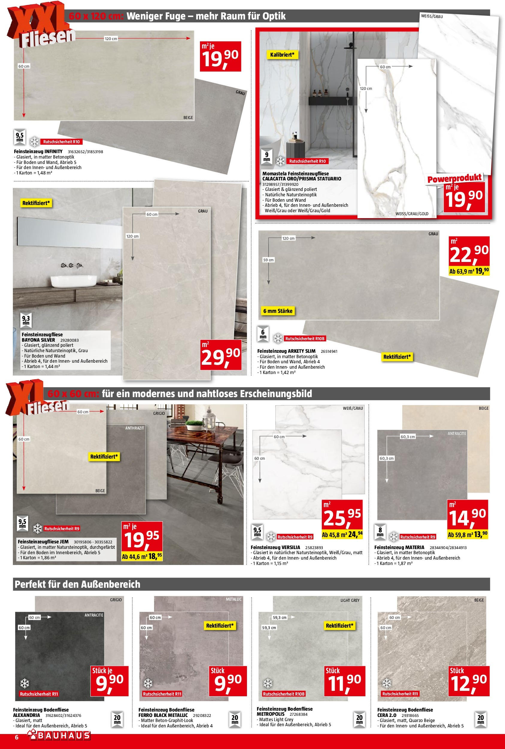 Bauhaus Prospekt aktuell von 14.10.2024 - Aktuelle Angebote | Seite: 6