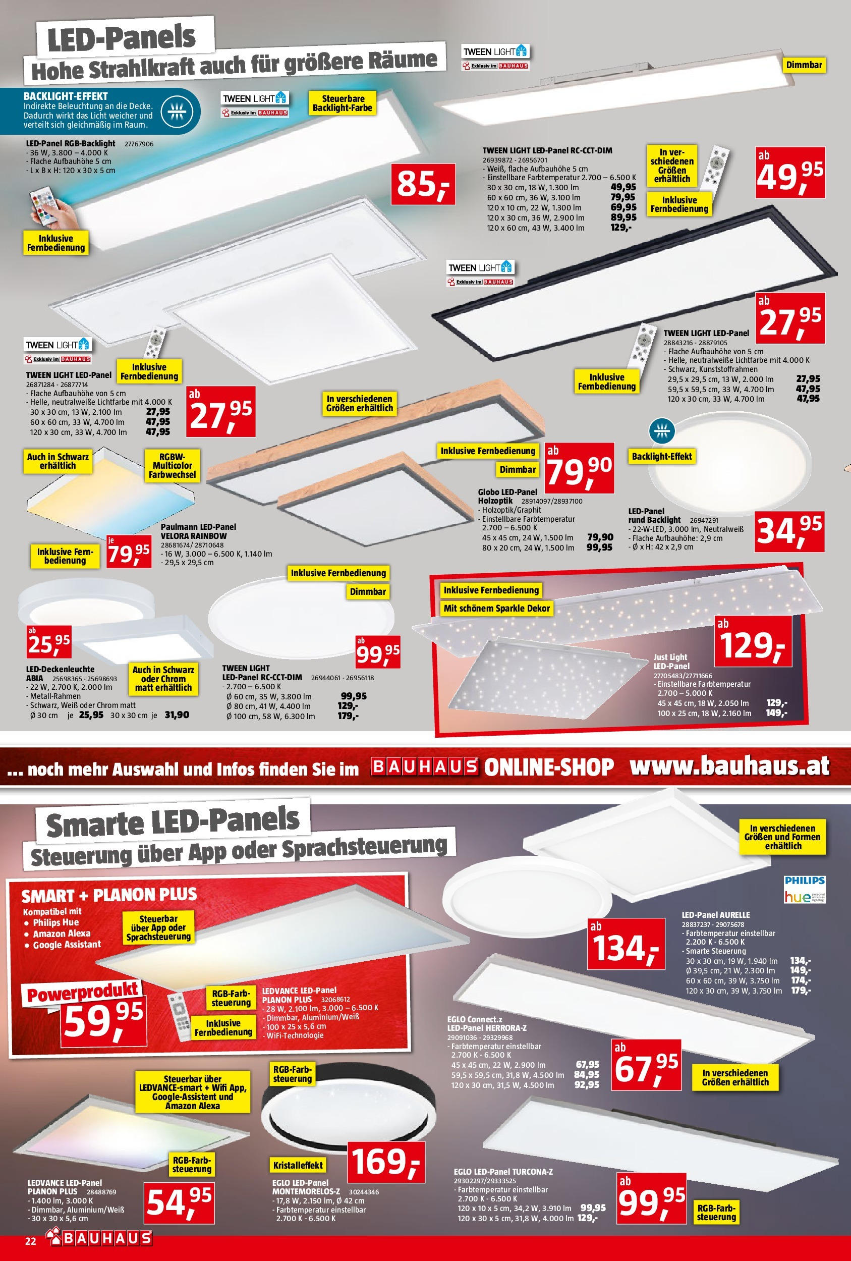 Bauhaus Prospekt aktuell von 14.10.2024 - Aktuelle Angebote | Seite: 22