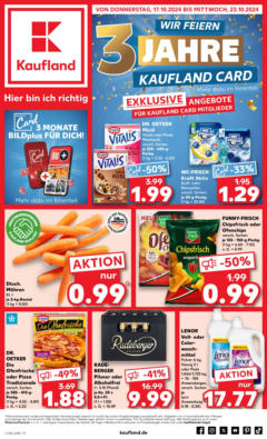 Kaufland Prospekt 	 - gültig ab dem 17.10.2024 | Seite: 5 | Produkte: Katjes, Weichspüler, Himbeere, Volvic