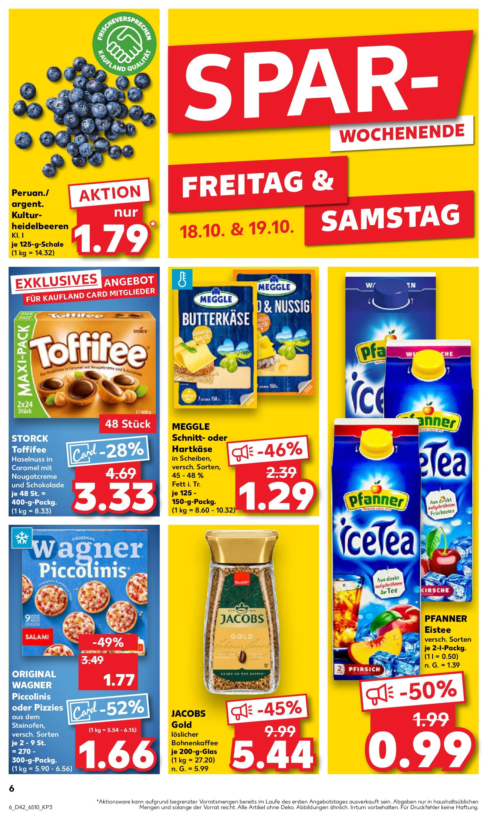 Kaufland - Nordrhein - Westfalen  (ab 17.10.2024) » Angebote Online zum Blättern | Seite: 8 | Produkte: Coral, Volvic touch, Mineralwasser, Waschmittel