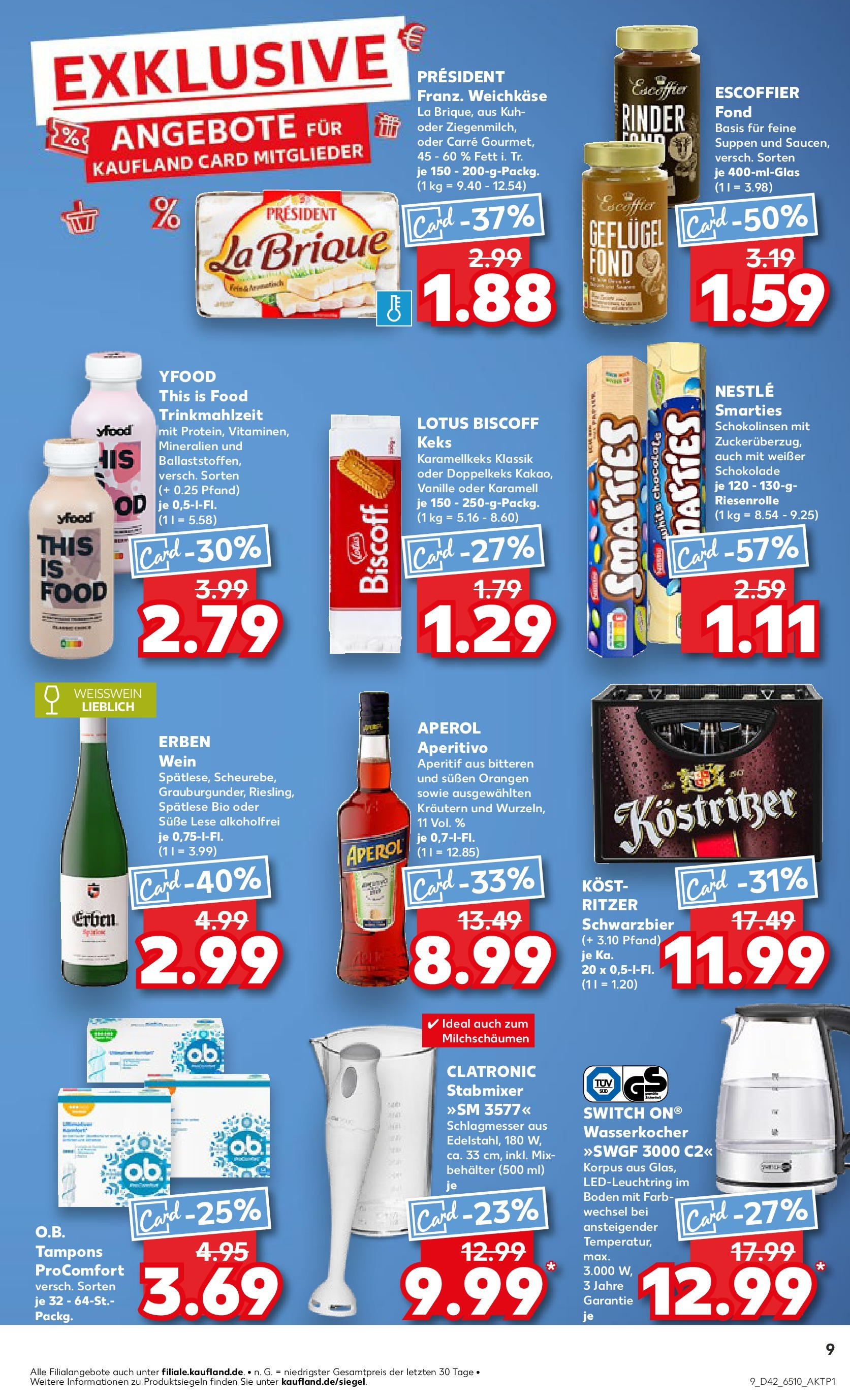 Kaufland - Nordrhein - Westfalen  (ab 17.10.2024) » Angebote Online zum Blättern | Seite: 11 | Produkte: Olivenol, Limonade, Brot, Ouzo plomari