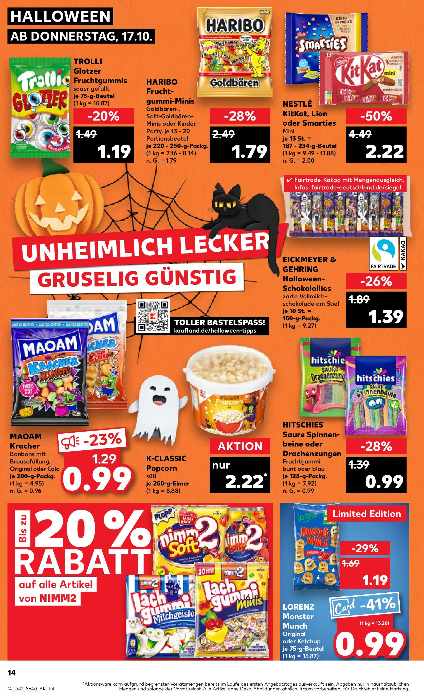 Kaufland - Nordrhein - Westfalen  (ab 17.10.2024) » Angebote Online zum Blättern | Seite: 16 | Produkte: Eier