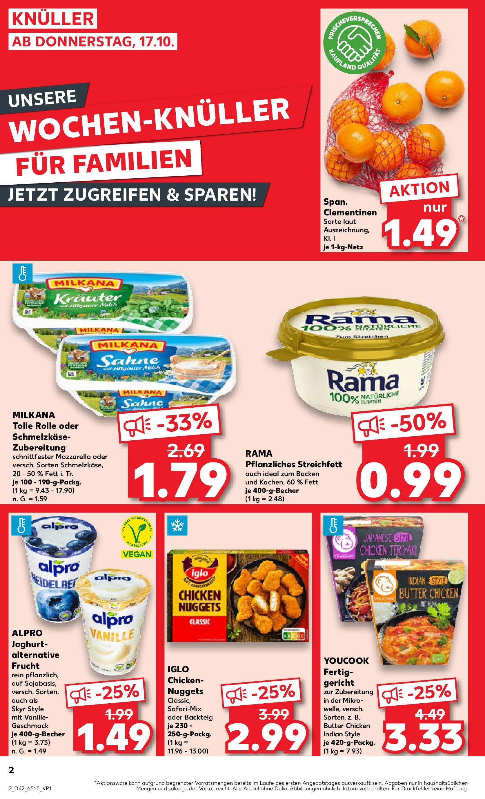 Kaufland - Nordrhein - Westfalen  (ab 17.10.2024) » Angebote Online zum Blättern | Seite: 4 | Produkte: Milch, Schokolade, Ritter sport, Chips