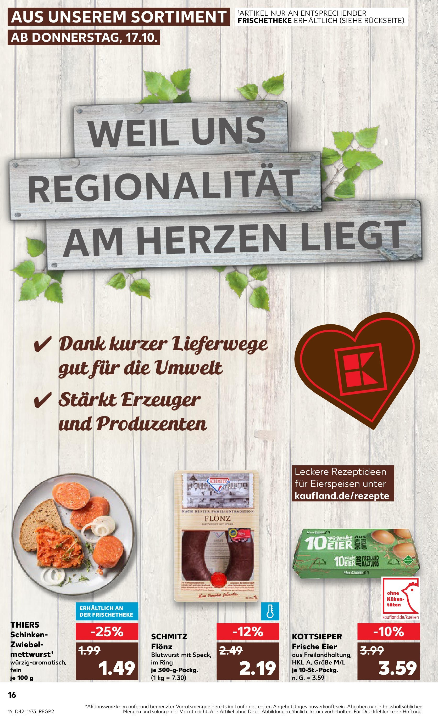 Kaufland - Nordrhein - Westfalen  (ab 17.10.2024) » Angebote Online zum Blättern | Seite: 1 | Produkte: Musli, Lenor, Ofenfrische, Mohren