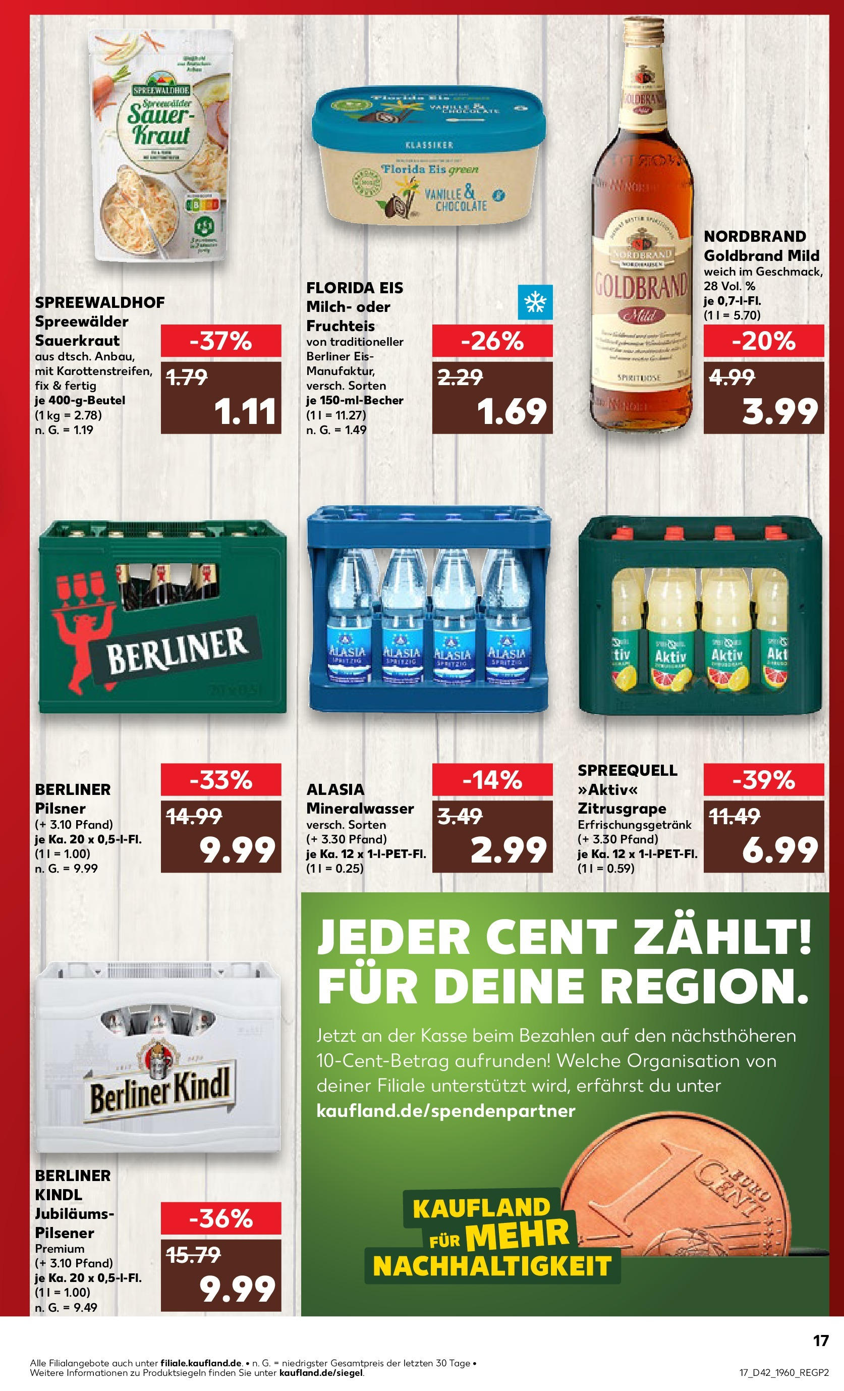 Kaufland - Berlin (ab 17.10.2024) » Angebote Online zum Blättern | Seite: 2 | Produkte: Hahnchen, Joghurt, Iglo, Skyr