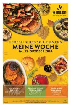 OFFERS - Hieber's Frischecenter: Meine Woche gültig ab dem 13.10.2024