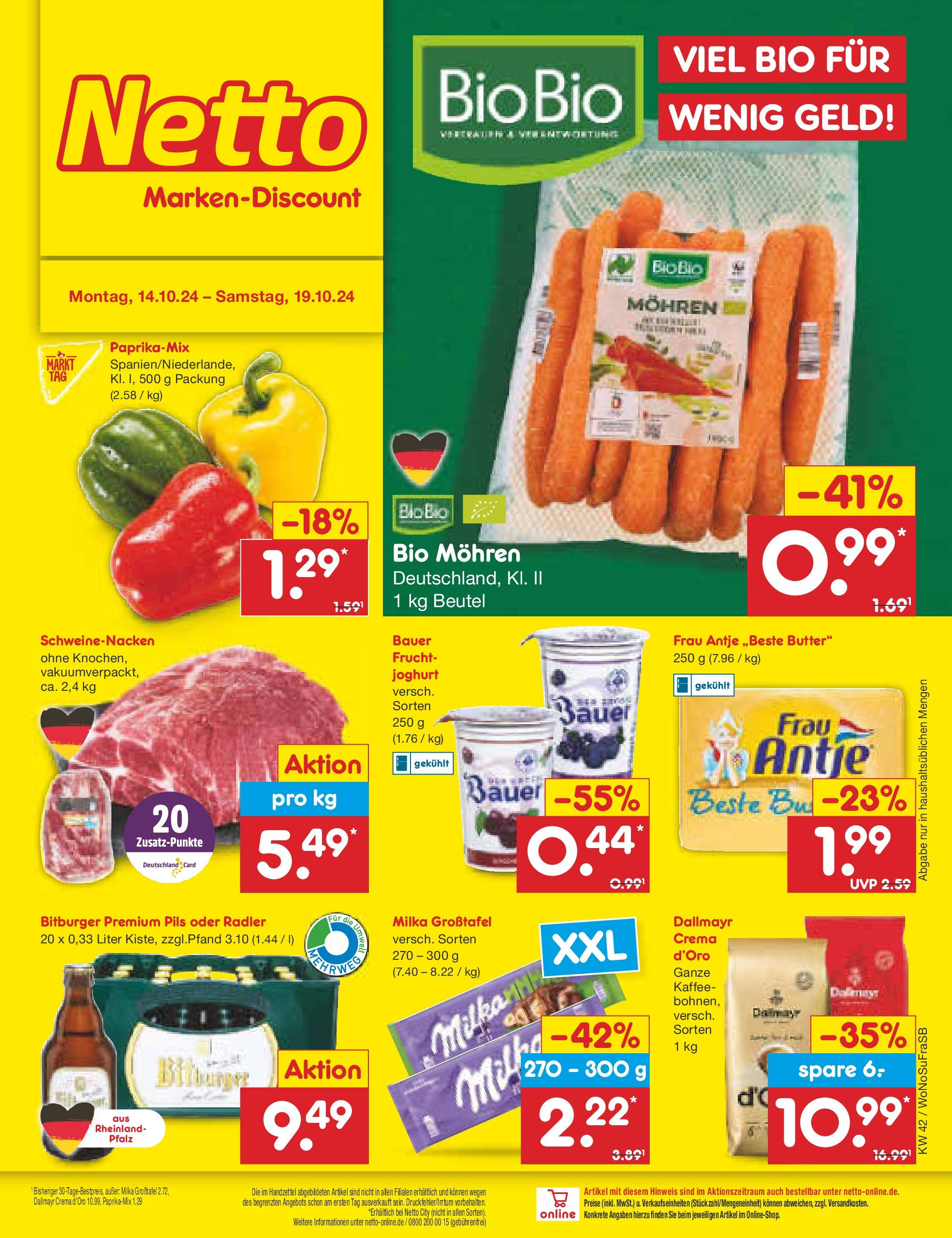 Netto Marken-Discount Rheinland-Pfalz (ab 14.10.2024) > Angebote