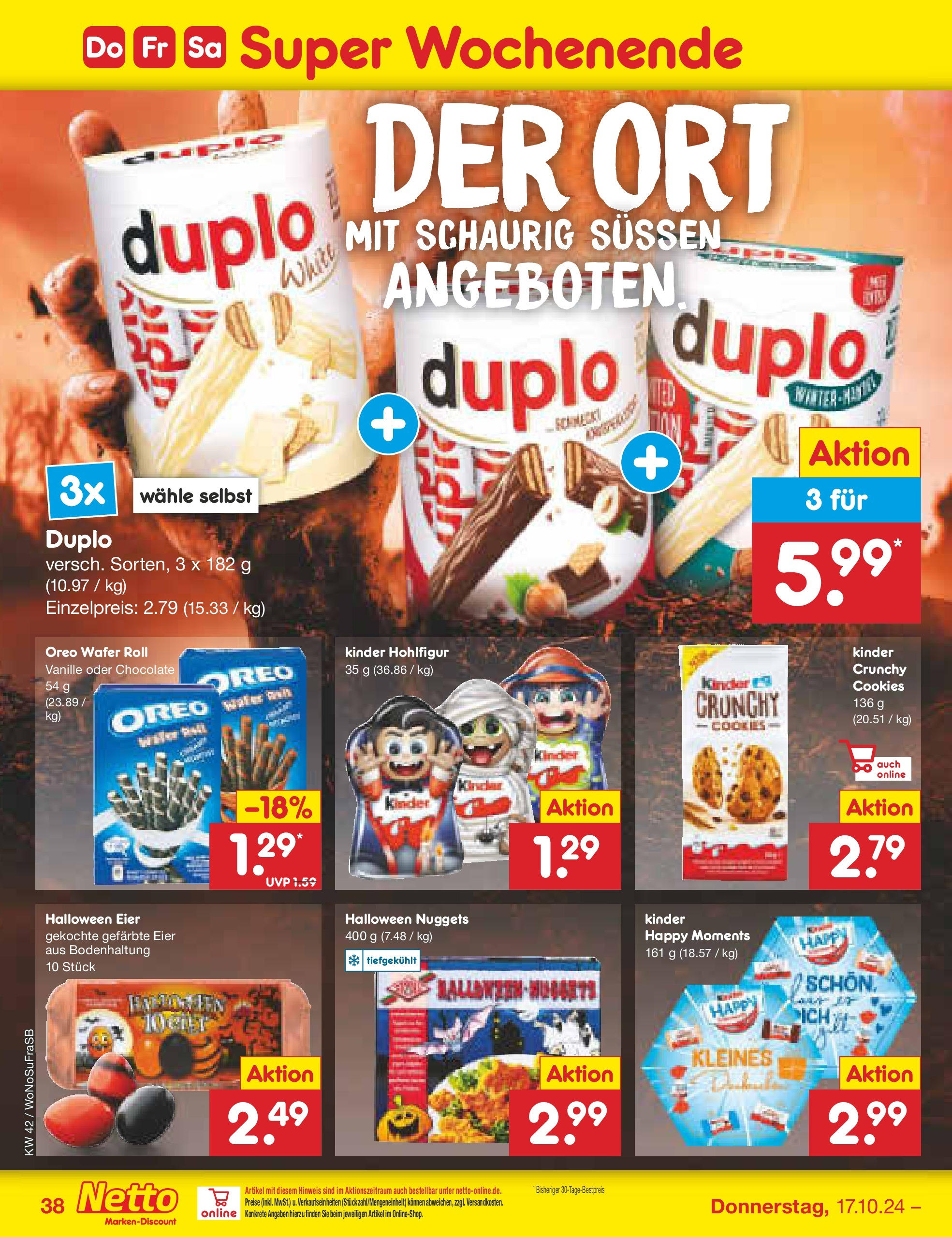 Netto Marken-Discount - Rheinland-Pfalz (ab 14.10.2024) » Angebote | Seite: 46 | Produkte: Eier