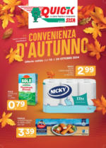 Quick Sisa Convenienza d'autunno - al 23.10.2024