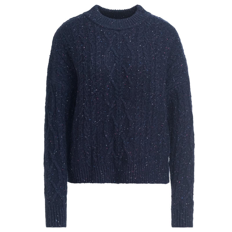 Damen Strickpullover mit Zopfmuster (Nur online)