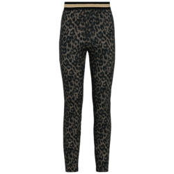 Damen Jeggings mit Leoparden-Muster