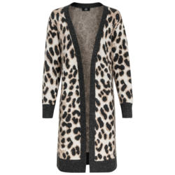 Damen Strickjacke im Animal-Look