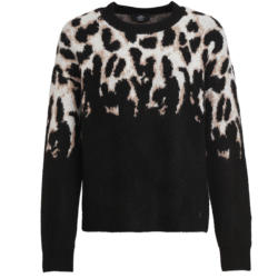 Damen Strickpullover im Animal-Look