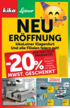 kikaLeiner Aktuelle Angebote - bis 04.11.2024