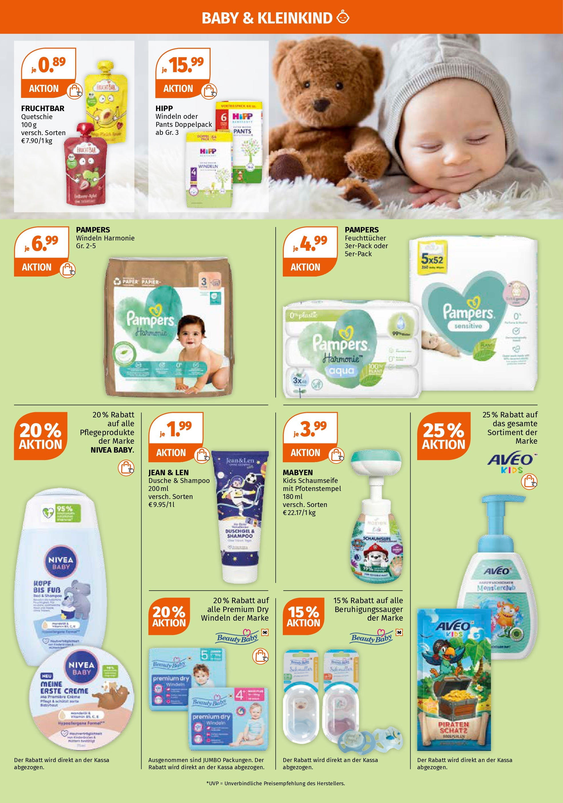 Müller Flugblatt von 14.10.2024 - Aktuelle Angebote | Seite: 9 | Produkte: Dusche, Pampers, Creme, Duschgel