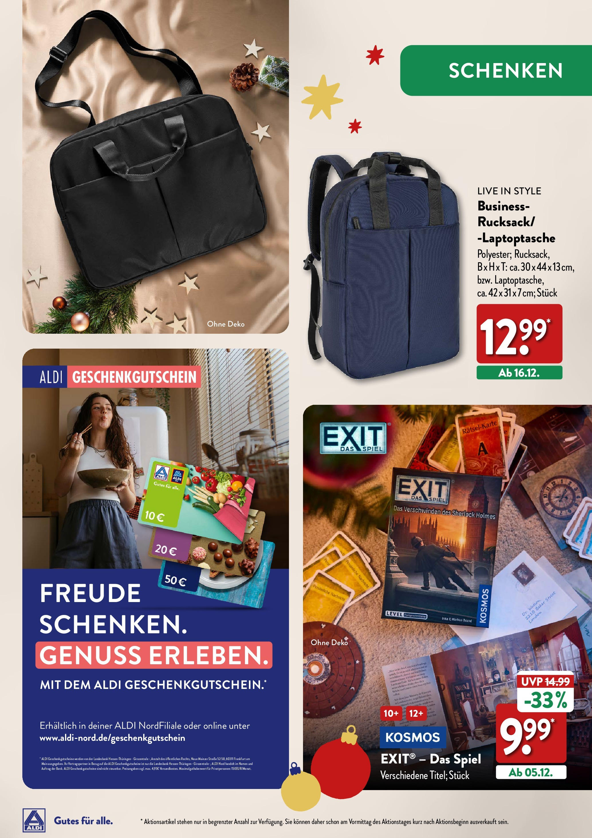 Aldi Weihnachten Deko und Geschenke - Hildburghausen, Coburger Straße 2 (ab 17.10.2024) » Angebote Online | Seite: 27 | Produkte: Spiel