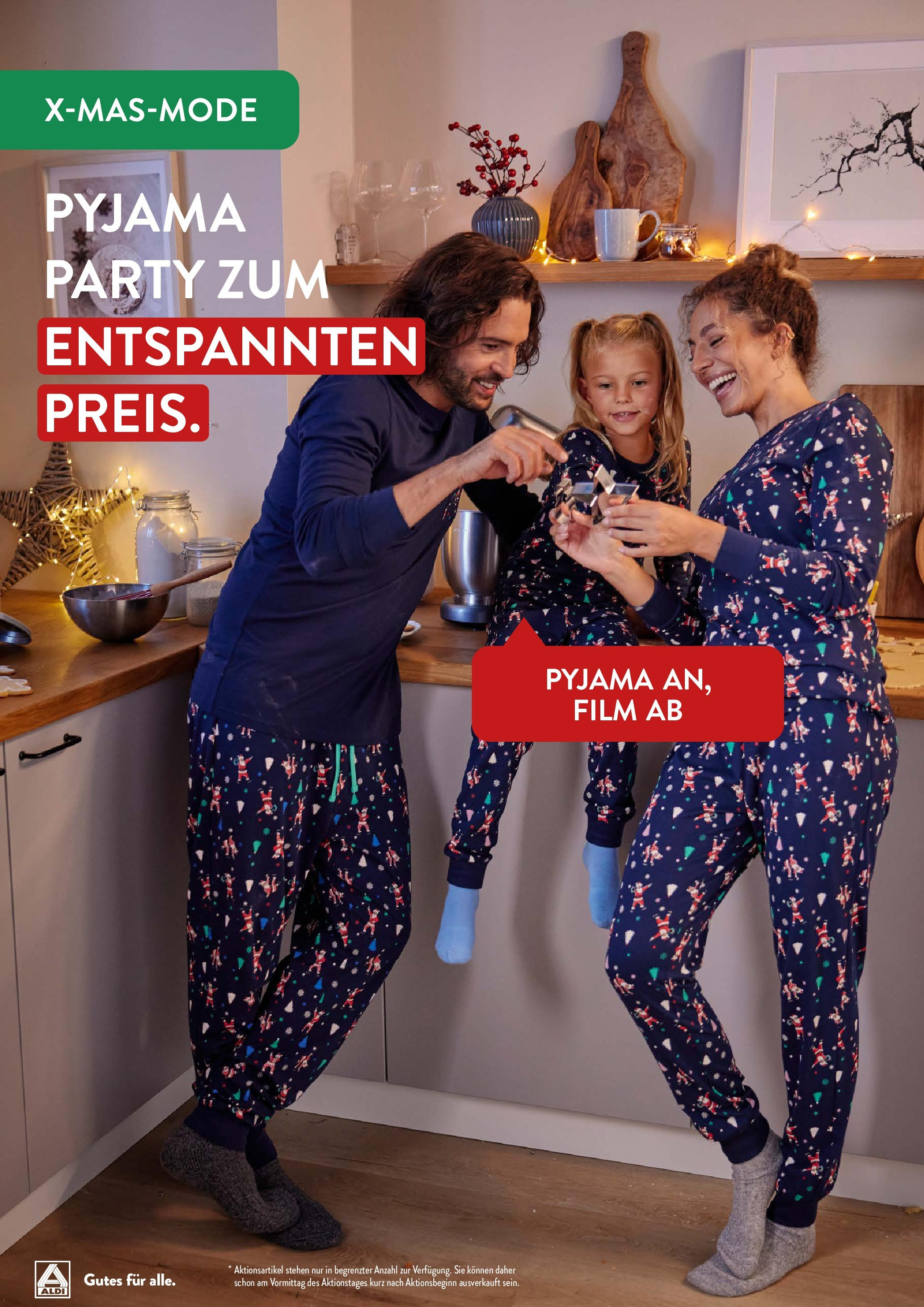 Aldi Weihnachten Deko und Geschenke - Hildburghausen, Coburger Straße 2 (ab 17.10.2024) » Angebote Online | Seite: 34 | Produkte: Pyjama