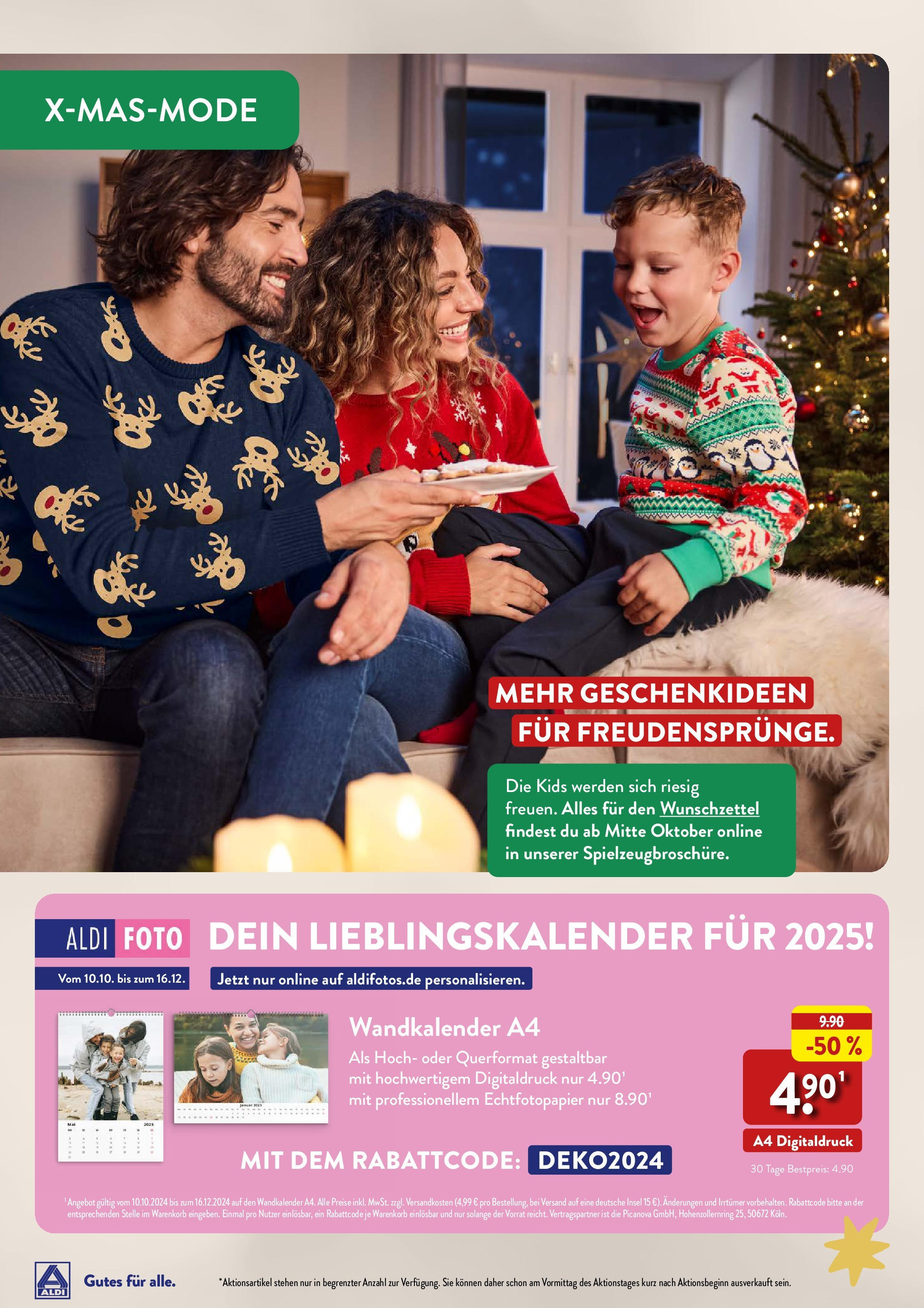 Aldi Weihnachten Deko und Geschenke - Hildburghausen, Coburger Straße 2 (ab 17.10.2024) » Angebote Online | Seite: 36