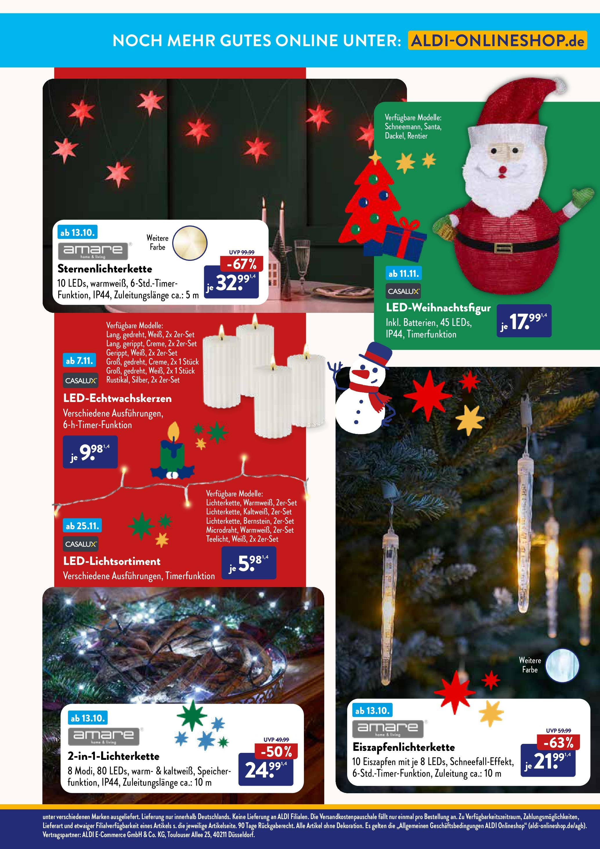 Aldi Weihnachten Deko und Geschenke - Hildburghausen, Coburger Straße 2 (ab 17.10.2024) » Angebote Online | Seite: 39