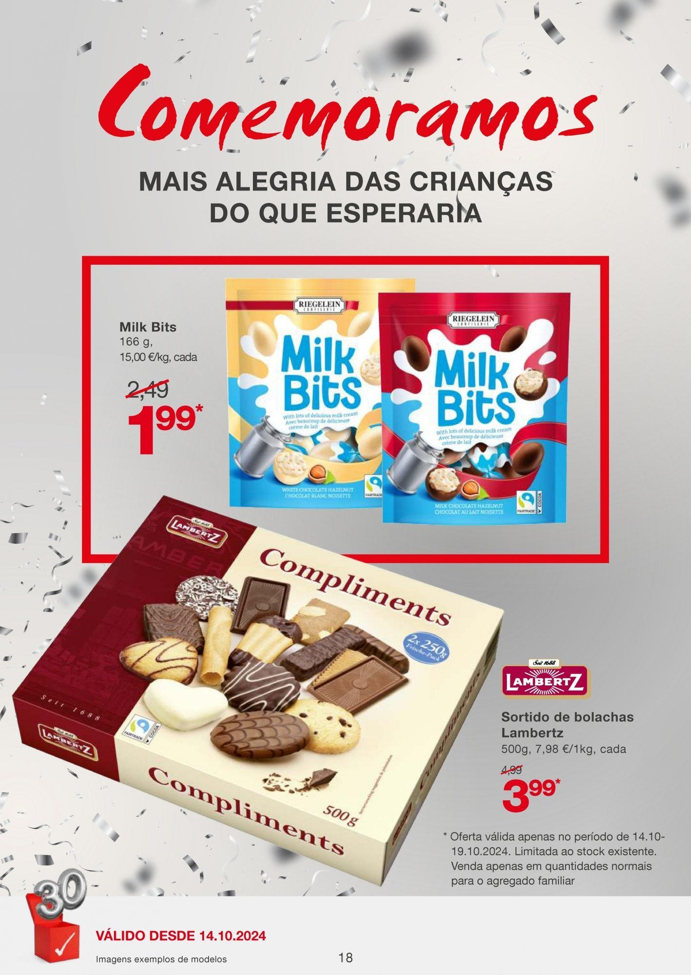 KIK folheto » de 14/10/2024 - 20/10/2024 | Página: 18 | Produtos: Bolachas, Chocolate, Creme