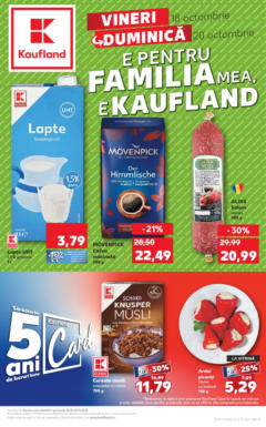 Catalog Kaufland - Târgu Mureş – previzualizare al pliantului de la Kaufland valabil de la 18.10.2024