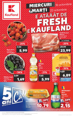 Catalog Kaufland - Sibiu – previzualizare al pliantului de la Kaufland valabil de la 16.10.2024