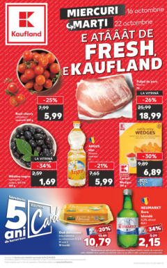 Previzualizarea de cataloage: Kaufland Bucureşti valabil de la 16.10.2024