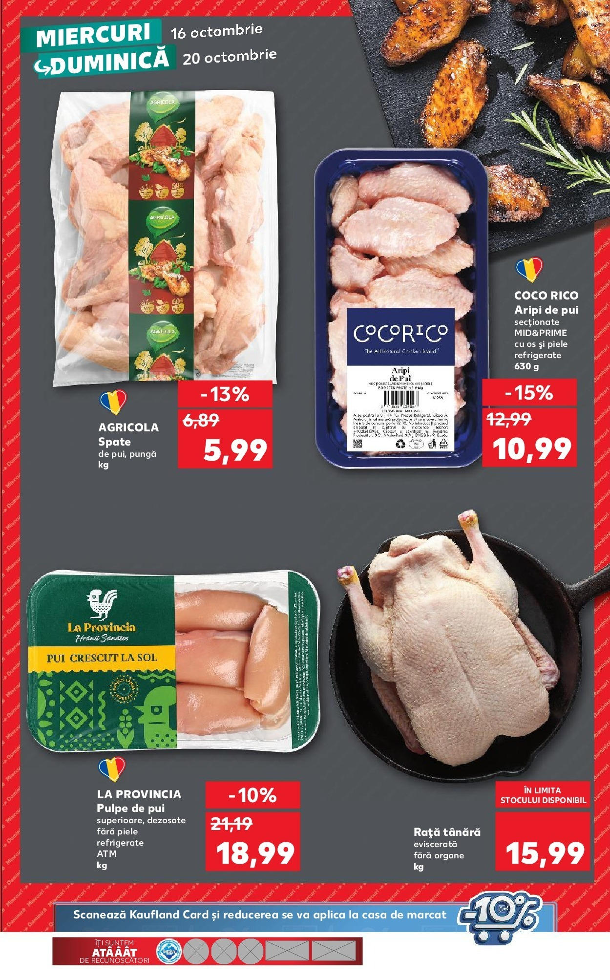 Catalog Kaufland - Bârlad 16.10.2024 - Revista si Oferta | Pagină: 21 | Produse: Pungă, Rață