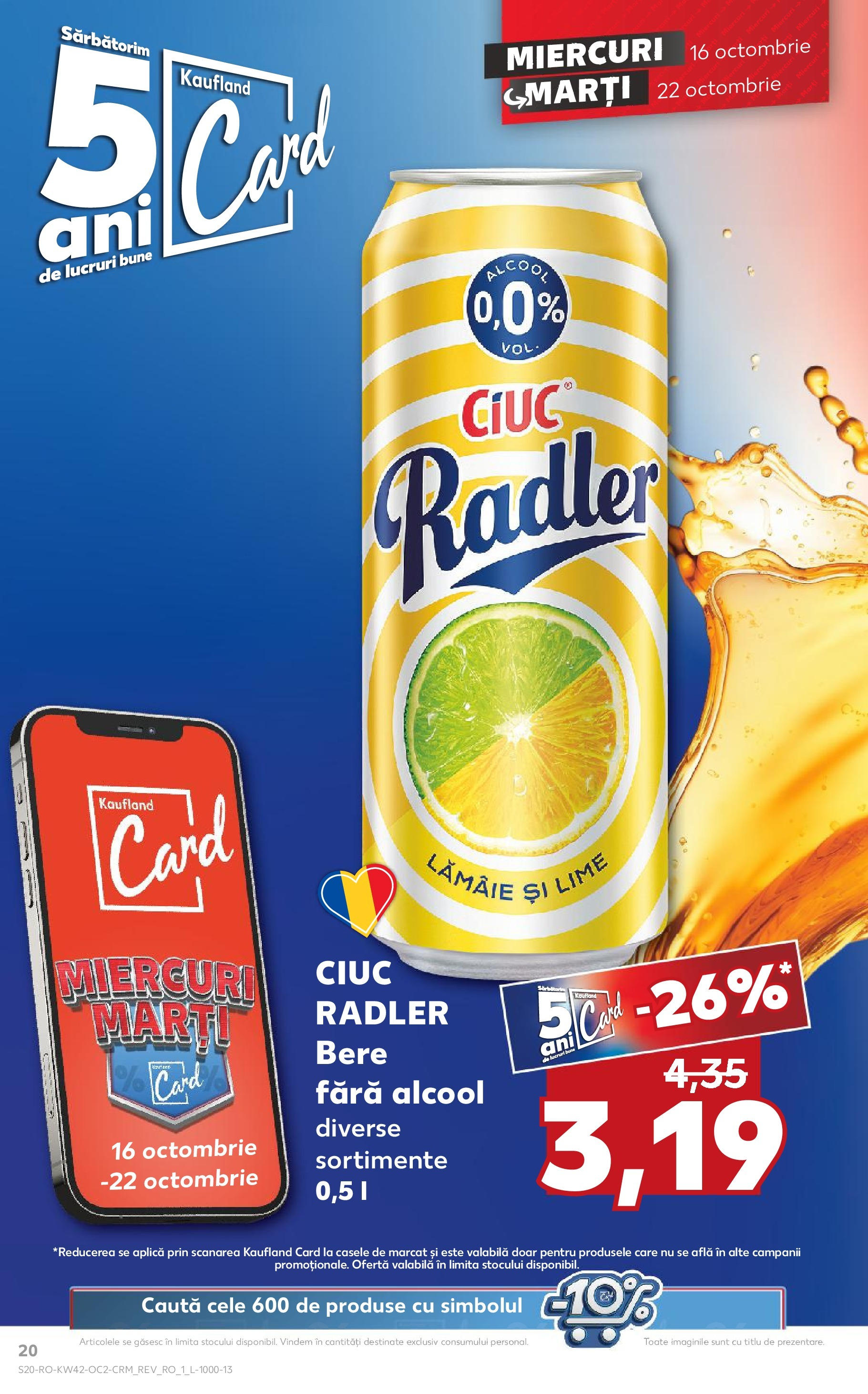 Catalog Kaufland - Târgovişte 16.10.2024 - Revista si Oferta | Pagină: 24 | Produse: Lime, Bere, Lămâie