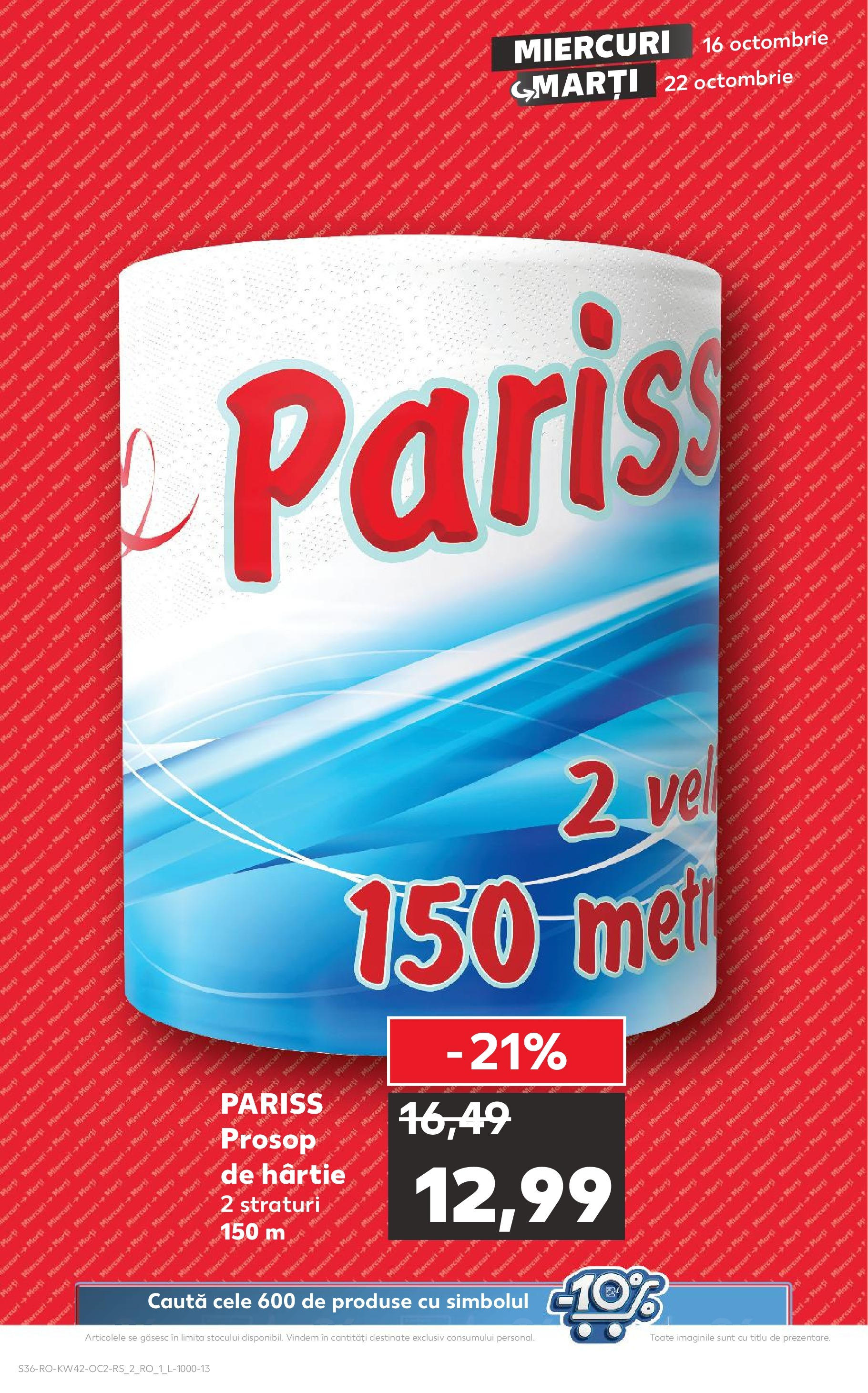 Catalog Kaufland - Braşov 16.10.2024 - Revista si Oferta | Pagină: 44