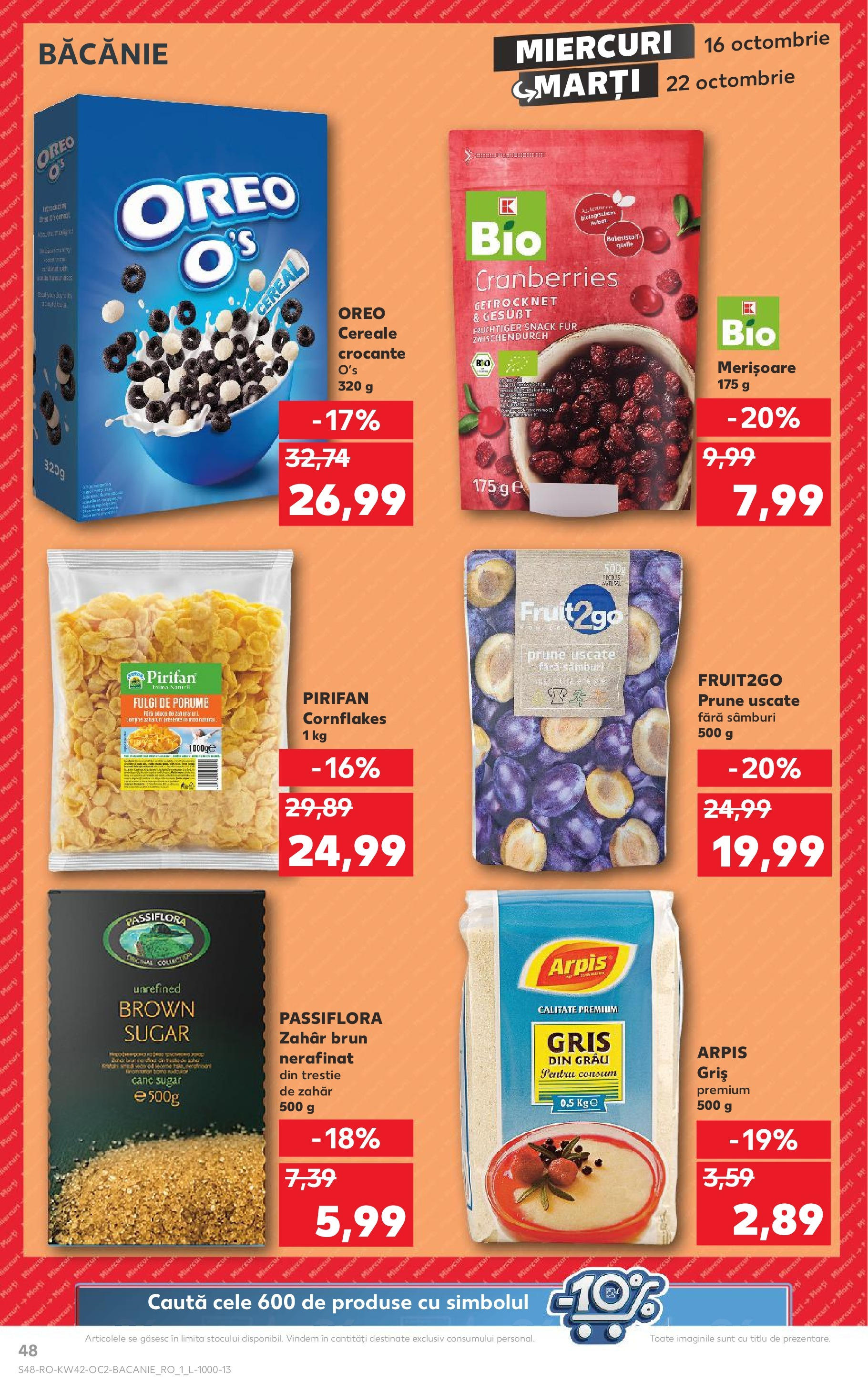 Catalog Kaufland - Târgovişte 16.10.2024 - Revista si Oferta | Pagină: 60 | Produse: Cereale, Fulgi, Porumb, Zahăr