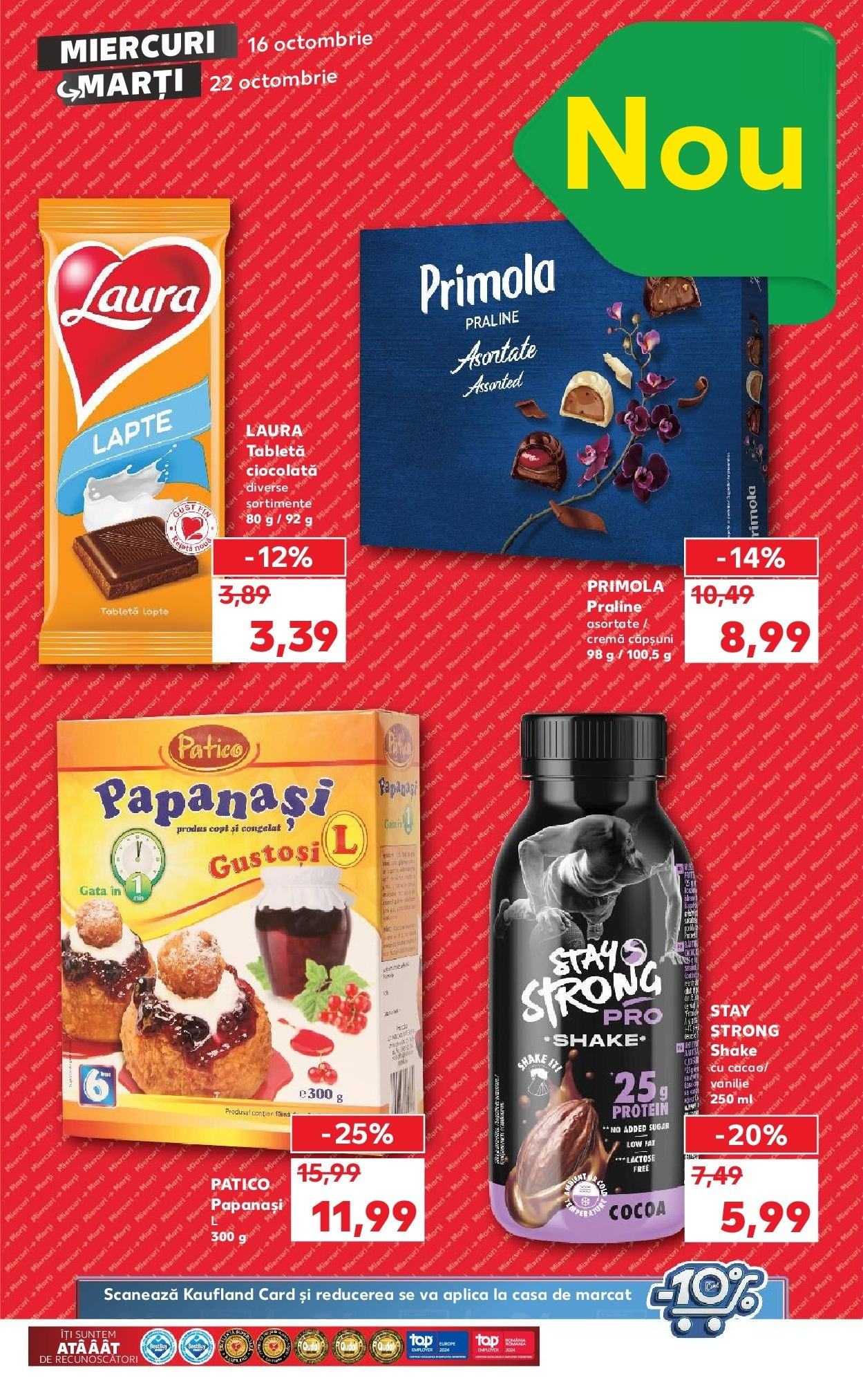 Catalog Kaufland - Sibiu 16.10.2024 - Revista si Oferta | Pagină: 65 | Produse: Praline, Ciocolată, Făină, Shake