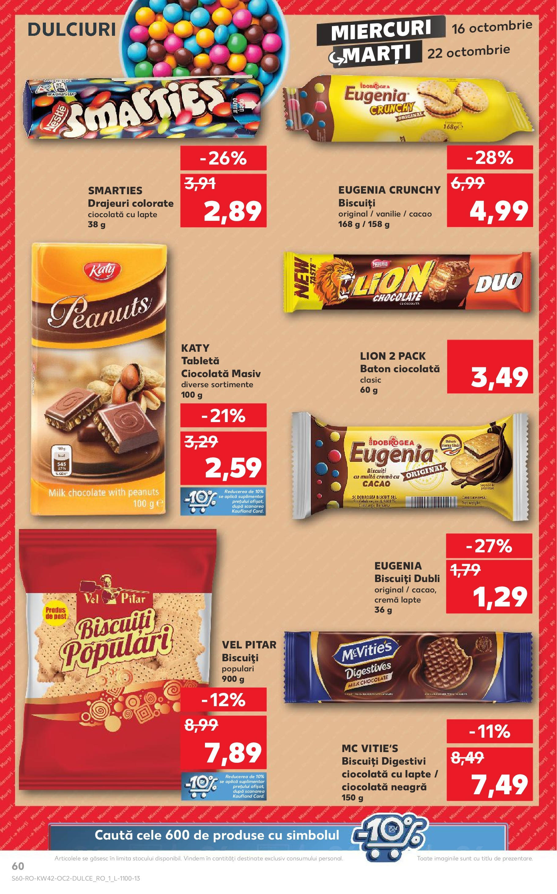 Catalog Kaufland - Târgovişte 16.10.2024 - Revista si Oferta | Pagină: 76 | Produse: Tabletă, Cremă, Ciocolată, Biscuiți