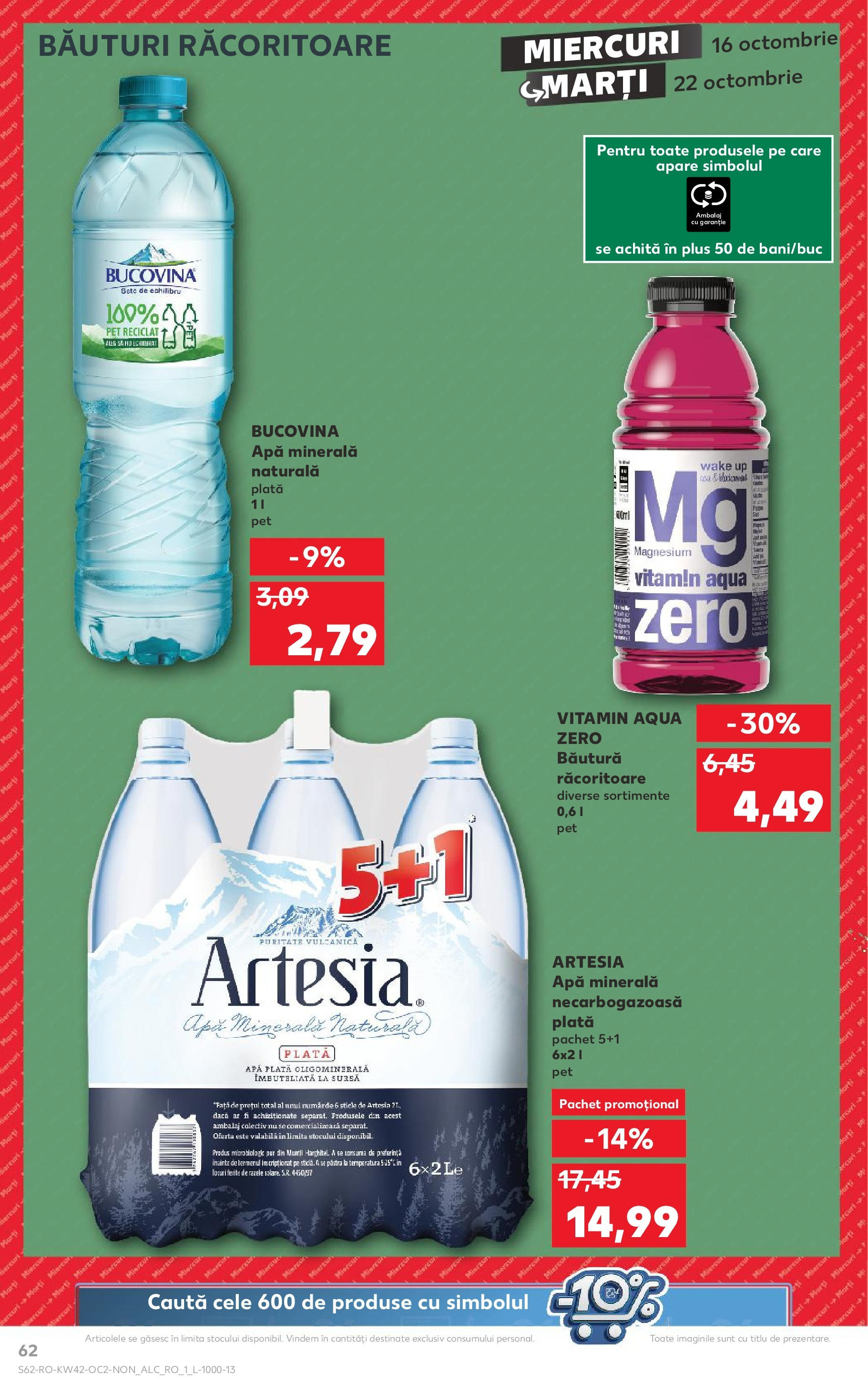 Catalog Kaufland - Bucureşti 16.10.2024 - Revista si Oferta | Pagină: 78 | Produse: Apă