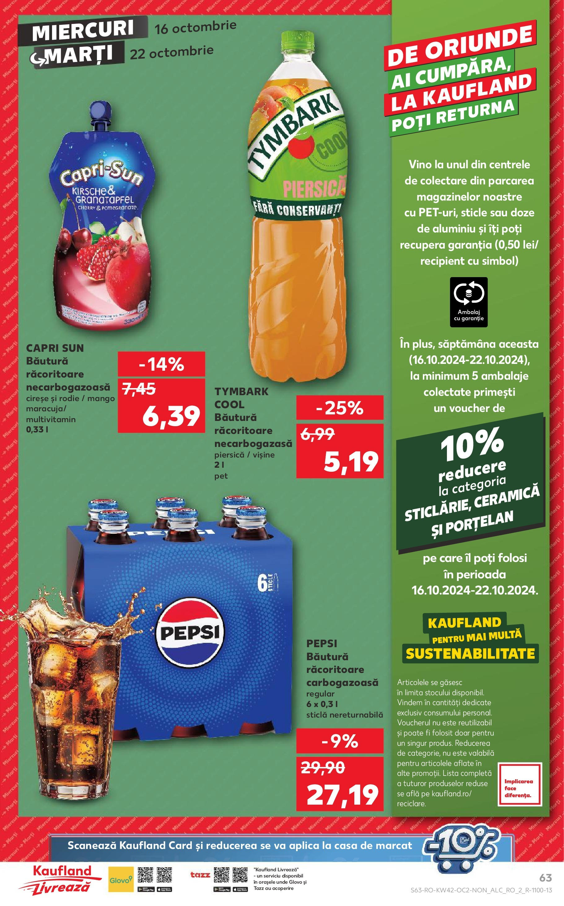 Catalog Kaufland - Medgidia 16.10.2024 - Revista si Oferta | Pagină: 79 | Produse: Piersică, Cireșe, Mango