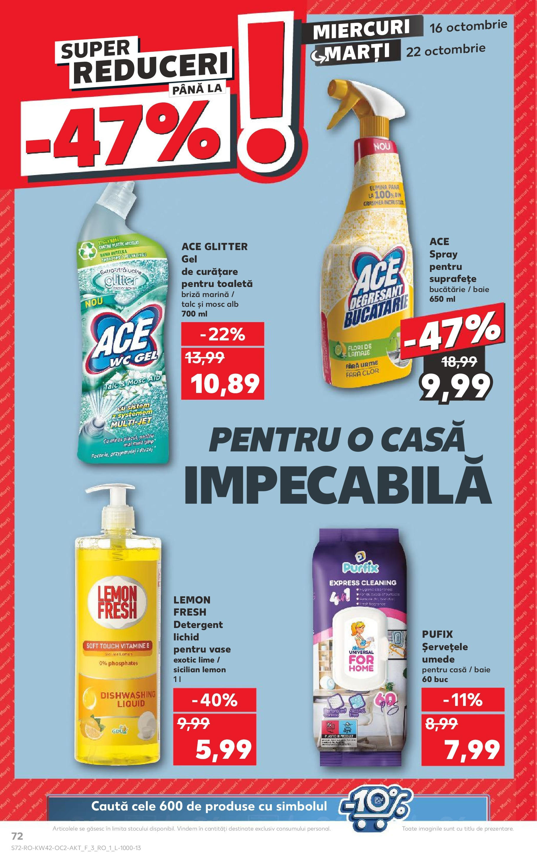 Catalog Kaufland - Medgidia 16.10.2024 - Revista si Oferta | Pagină: 88 | Produse: Lime, Bucătărie, Detergent, Lămâie