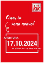 KiK KiK volantino fino al 15.10.2024 - al 15.10.2024